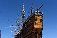 16B View Of The Stern Of Nao Victoria That Discovered The Way Around The Southern Tip Of South America Near Punta Arenas Chile.jpg